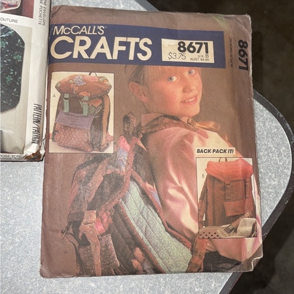 MCCALL’s vintage accessories sewing pattern - Picture 3 of 5